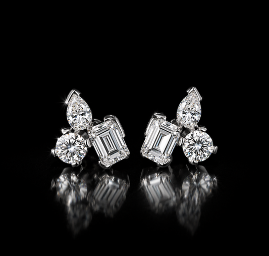 Triluxe Spark Stud Earrings