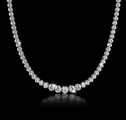 Celeste Diamond Tennis Halsband