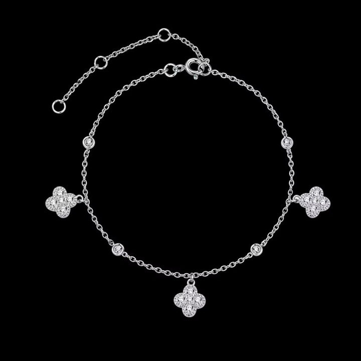 Lilja klöver armband
