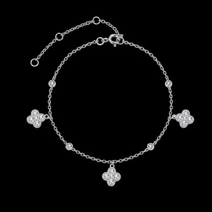 Lilja klöver armband