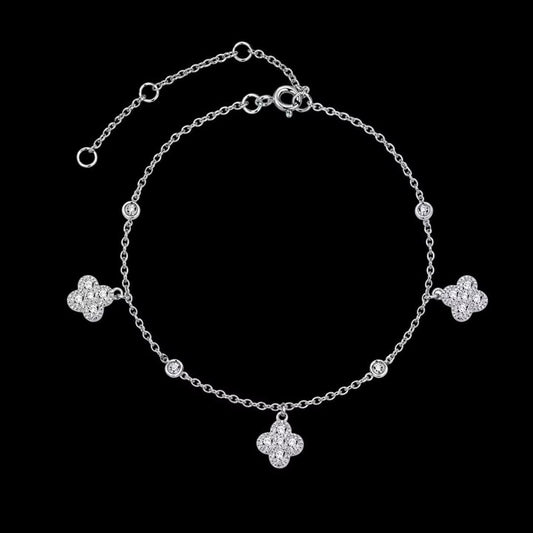 Lilja klöver armband