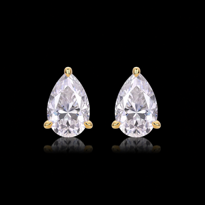 Luna Pear Studs Örhängen