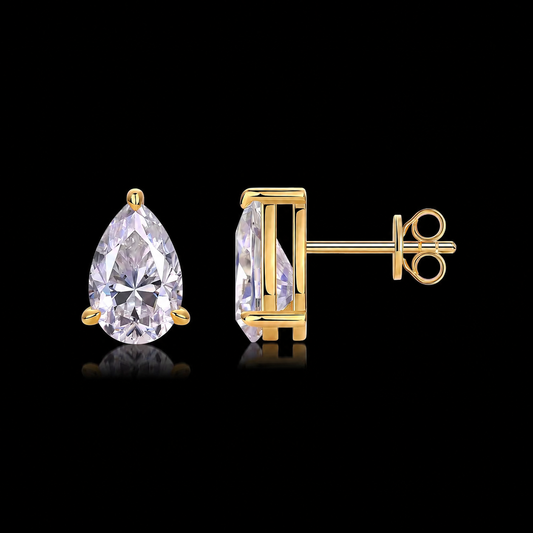 Luna Pear Studs Örhängen
