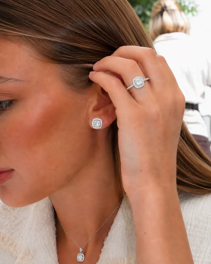 Aura Halo Set - Halsband, Ring & Örhängen