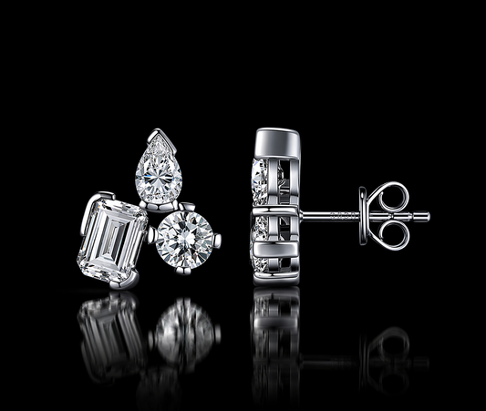 Triluxe Spark Stud Earrings