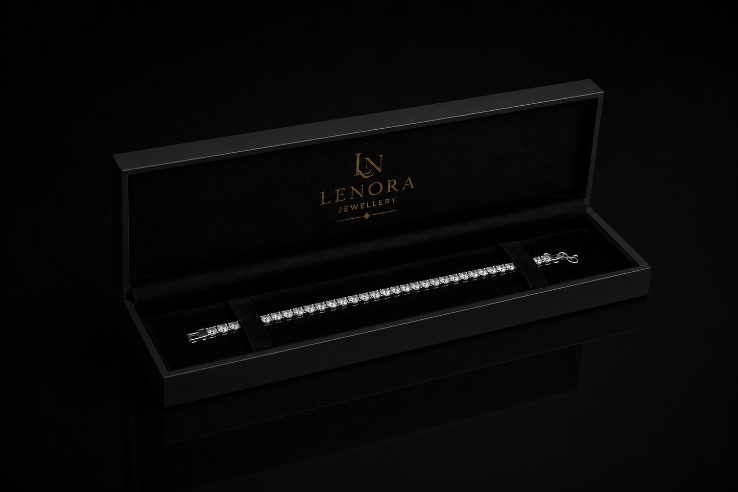 Lenora Premium Smyckesask