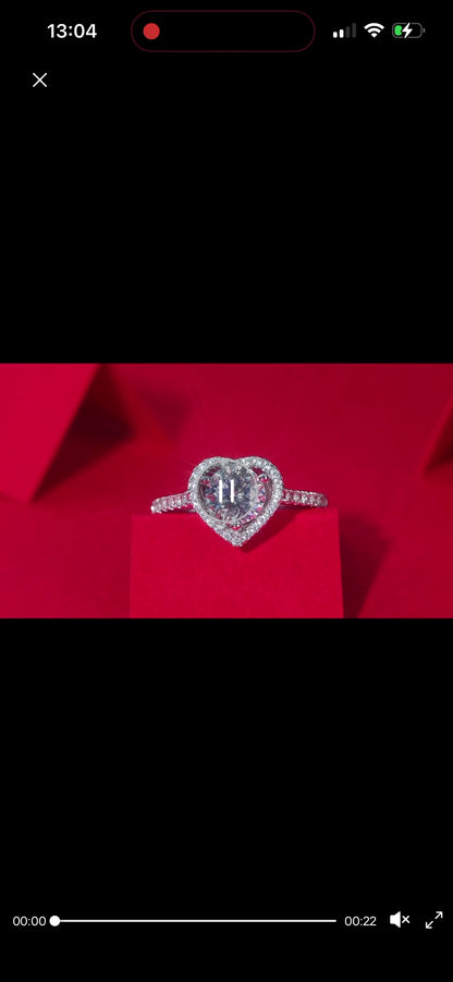 Mini Amora Hjärt Ring